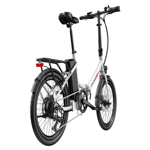 Bicicleta Eléctrica FAFREES F20 Light - Motor 250W Batería 522Wh 60KM de Autonomía - Blanco