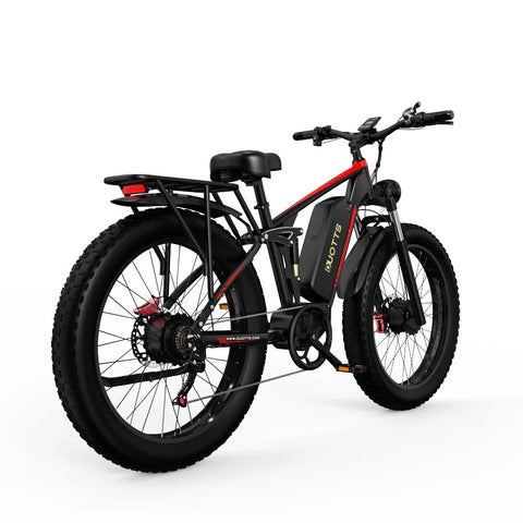 Bicicleta Eléctrica Duotts S26 - Motor 750W*2 Batería 960WH Autonomía 60KM - Negro