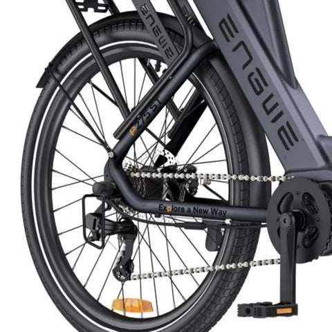 Bicicleta Eléctrica ENGWE P275 ST 19.2Ah - Motor 250W Batería 691.2Wh Autonomía 260KM - Negro