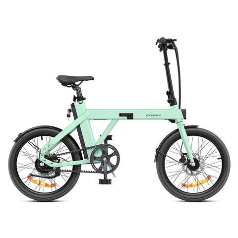 Bicicleta Eléctrica ENGWE P20 - Motor 250W Batería 36V9.6Ah Autonomía 100KM Freno De Disco Hidráulico - Verde
